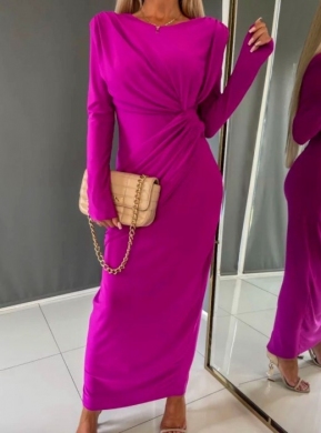 Sukienka damska na długi rękaw - Włochy (Standard) TP314