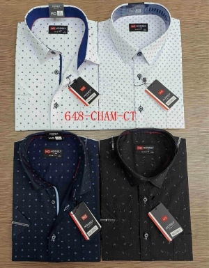 Koszule męskie na krótki rękaw (M-3XL) DH14509