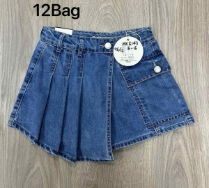 Szorty dziewczęce jeansowe (134-164) TP7214