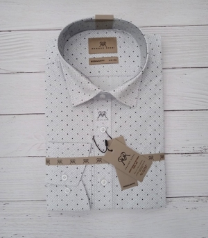 Koszule męskie na długi rękaw - Tureckie (L-4XL) DH16021