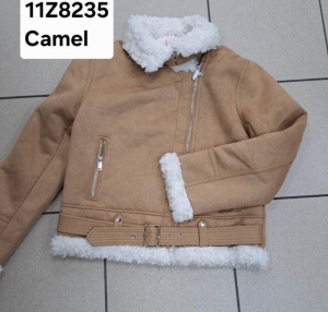 Kurtka damska skórzana jesienna (S-XL) NG1366