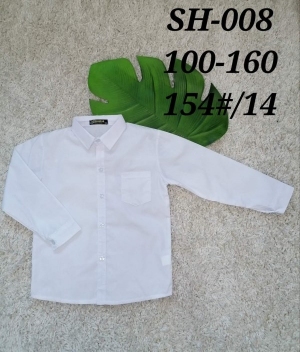Koszule chłopięce na długi rękaw (100-160) TP3224