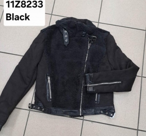 Kurtka damska skórzana jesienna (S-XL) NG1367