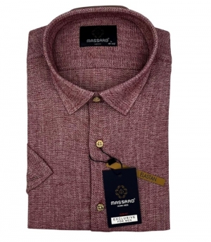 Koszule męskie krótki rękaw - Tureckie (M-2XL) DH19191