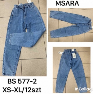 Spodnie jeansowe damskie (XS-XL) TP2299