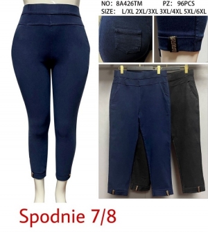 Spodnie materiałowe damskie (XL-6XL) DH2360