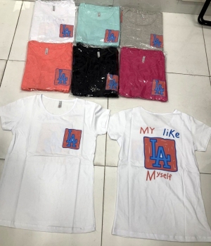 Bluzka damska na krótki rękaw - Turecka (M-XL) DH17571