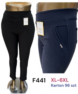 Spodnie materiałowe damskie (XL-6XL) TP4265