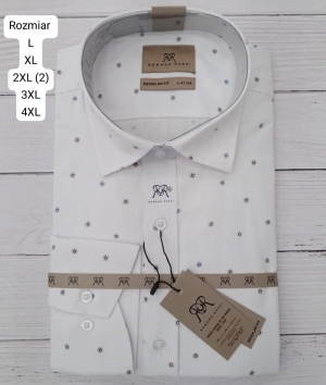 Koszule męskie na długi rękaw - Tureckie (L-4XL) DH15960