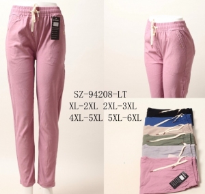 Spodnie materiałowe damskie (XL-6XL) DH15116