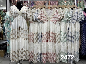 Sukienka damska na krótki rękaw (Standard) DH17786