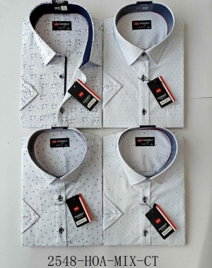 Koszule męskie na krótki rękaw (M-3XL) DH14543