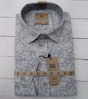 Koszule męskie na długi rękaw - Tureckie (L-4XL) DH16029