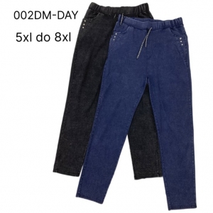 Spodnie materialowe damskie (5XL-8XL) TP3071