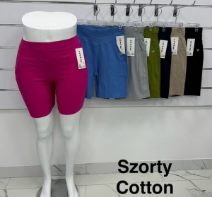 Szorty damskie materiałowe (6XL-9XL) DH13225