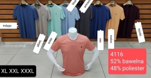 T-shirt męskie krótki rękaw - Tureckie (M-3XL) TP18297
