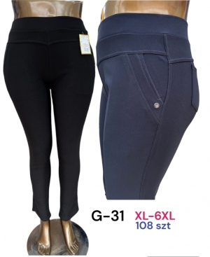 Spodnie materiałowe damskie (XL-6XL) TP4248