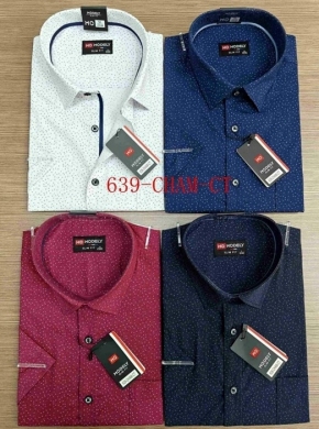 Koszule męskie na krótki rękaw (39/40-46/47) TP8050