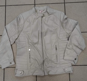 Kurtka damska skórzana jesienna (2XL-5XL) DH3931