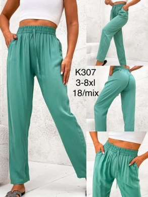 Spodnie materiałowe damskie (3XL-8XL) DH16288