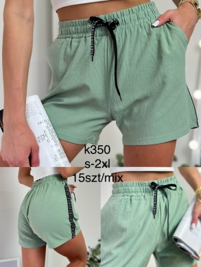 Szorty damskie materiałowe (S/M-2XL) DH16502