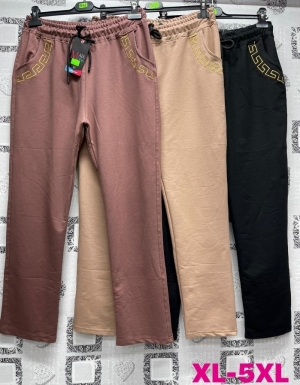 Spodnie materiałowe damskie (XL-5XL) TP6146
