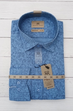 Koszule męskie na długi rękaw - Tureckie (L-4XL) DH16002
