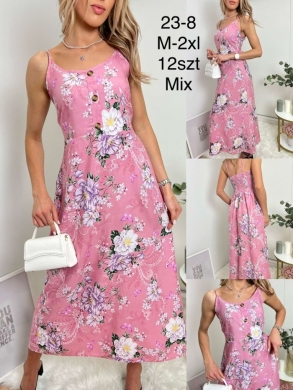 Sukienka damska bez rękawów (M-2XL) DH16300