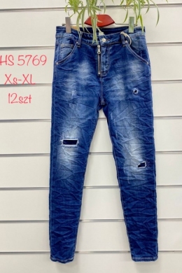 Spodnie jeansowe damskie (XS-XL) TP22382