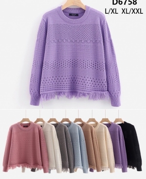 Sweter damski (L-2XL) DH1739