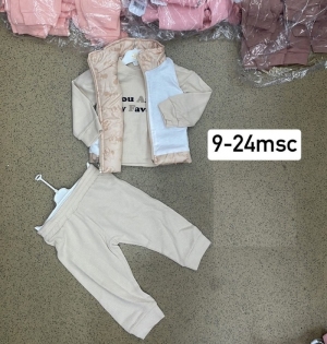 Komplet chłopięcy na długi rękaw (9-24msc) NG584
