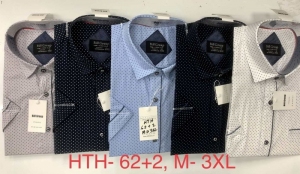 Koszule męskie na krótki rękaw (M-3XL) DH15053