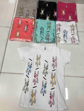 Bluzka damska na krótki rękaw - Turecka (M-XL) DH17590