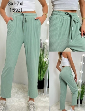 Spodnie materiałowe damskie (3XL-7XL) DH11997