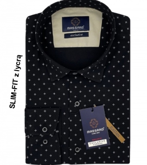 Koszule męskie na długi rękaw - Tureckie (M-2XL) DH19025