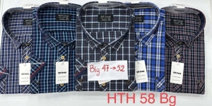 Koszule męskie na krótki rękaw (3XL-8XL) DH15030