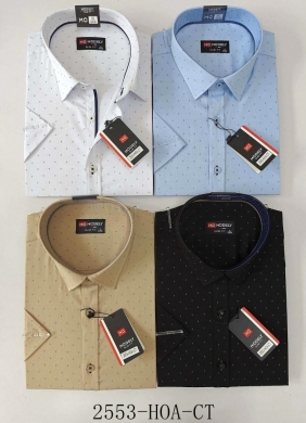 Koszule męskie na krótki rękaw (M-3XL) DH14545
