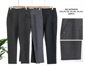 Spodnie materiałowe damskie (2XL-6XL) DH15614