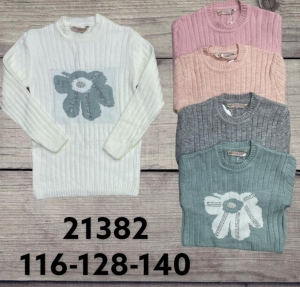 Swetry dziewczęce- Tureckie (116-140) TP17027