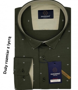 Koszule męskie na długi rękaw - Tureckie (3XL-6XL) DH19083