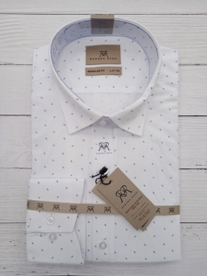 Koszule męskie na długi rękaw - Tureckie (L-4XL) DH15966