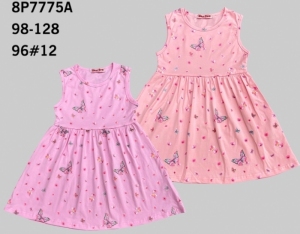 Sukienki dziewczęce bez rękawów (98-128) DH13061