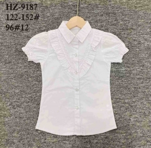 Koszula dziewczęca krótki rękaw (122-152) TP3231