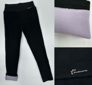 Legginsy dziewczęce ocieplane (122-164) NG3338