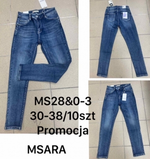 Spodnie jeansowe męskie (30-38) TP4180