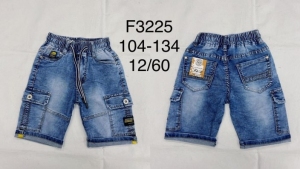 Spodenki chłopięce jeansowe (104-134) TP10236