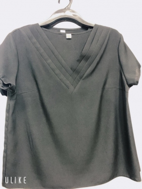 Bluzka damska na krótki rękaw - Polska (M-2XL) DH14106
