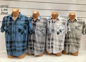 T-shirt męskie na krótki rękaw (L-4XL) DH12383