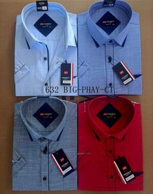 Koszule męskie na krótki rękaw (3/4XL-7/8XL) DH14569
