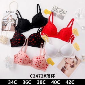 Biustonosz miseczka - C czarny DH12895